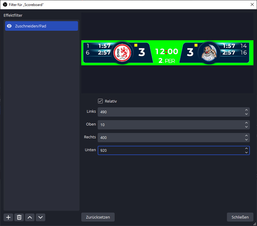 Streaming mit Spielergebnissen | How to