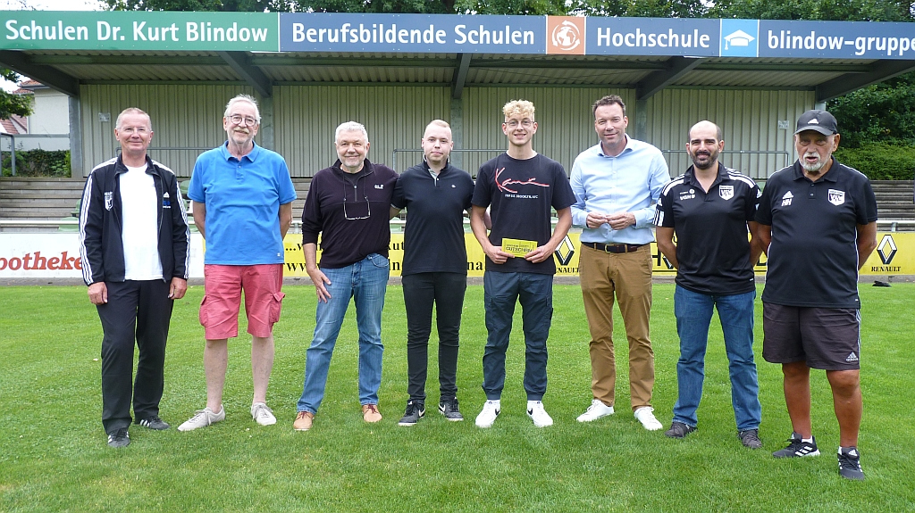 Vereinsmitglieder des VfL Bückeburg