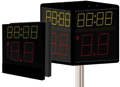 Sekundenanzeige Basketball Shot Clock als Würfel oder Display