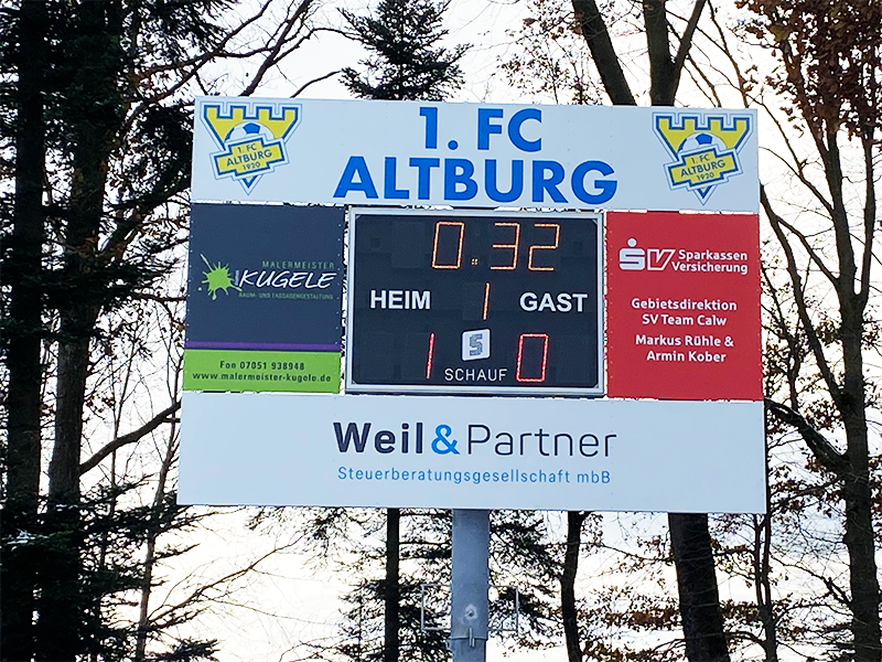 Fußball-Anzeigetafel-FC-Altburg