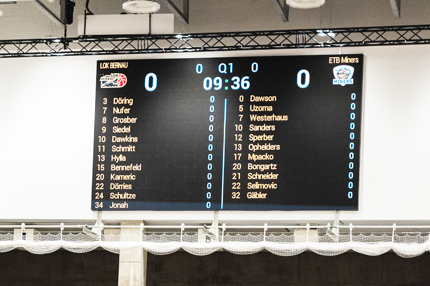 LED-Videowand-Basketball