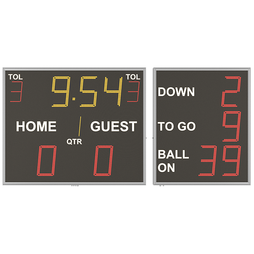 Anzeigetafel_Traditional_American_Football_Scoreboard