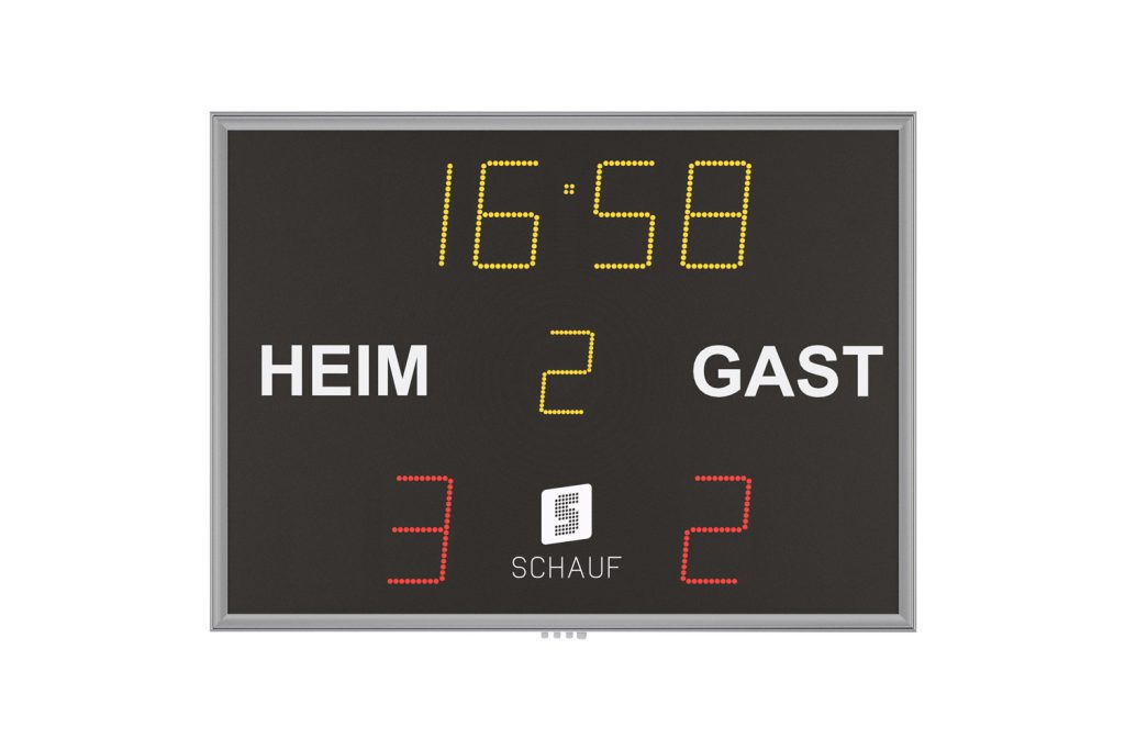 Fussball_BASE_Outdoor_Spielstandsanzeige Heim Gast